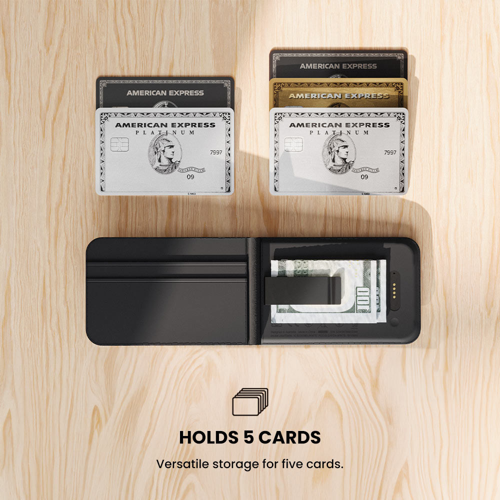 LOC8 Money Clip MagSafe Finder Wallet and Stand